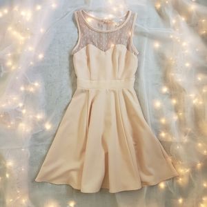 High Neck Skater Dress